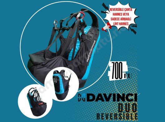 Davinci Duo Reversible Harness S/M/L/XL