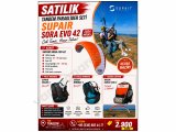 Satilik Tandem Paraglider seti Supair Sora Evo 42 2024 model