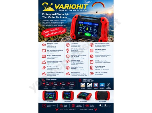 VarioHit- ASENA model Variometre & Uçuş Bilgisayarı